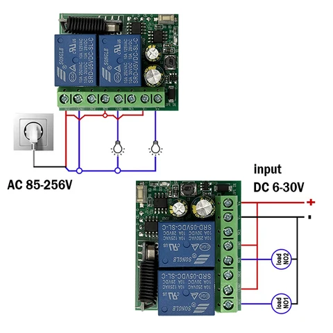 Yinuogou RF EV1527 пульт дистанционного управления 2 каналов