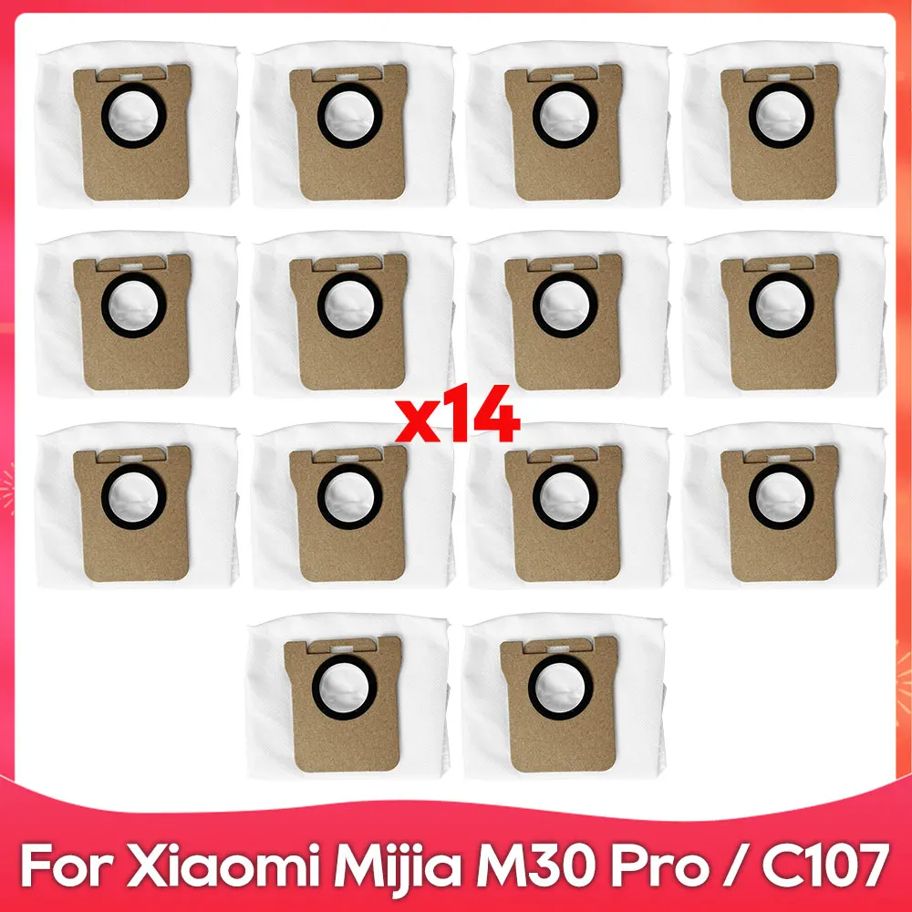 

Роликовая боковая щетка для Xiaomi MIijia Omni M30 Pro / C107, насадка на швабру с фильтром, пылесборник, аксессуары для робота-пылесоса, запчасти