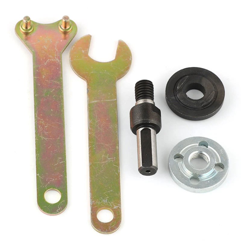 

5PCS Electric Drill Conversion Angle Grinder Connecting Rod For Cutting Disc Polishing Wheel Metals Handle Holder Adapter 6/10MM