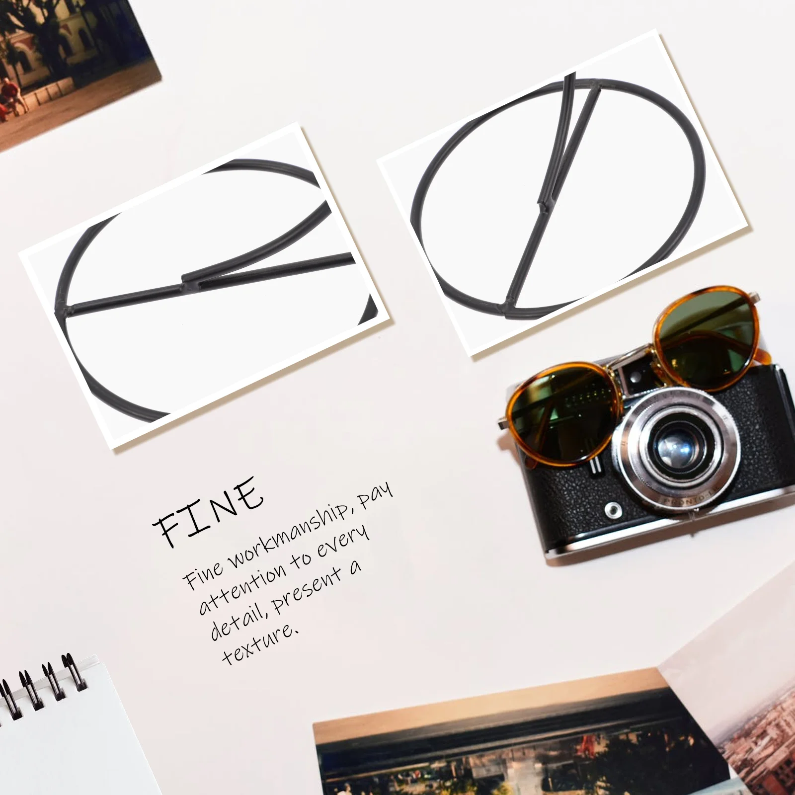 2 шт. микро пейзаж железная рамка подставка для растений подвесной кронштейн