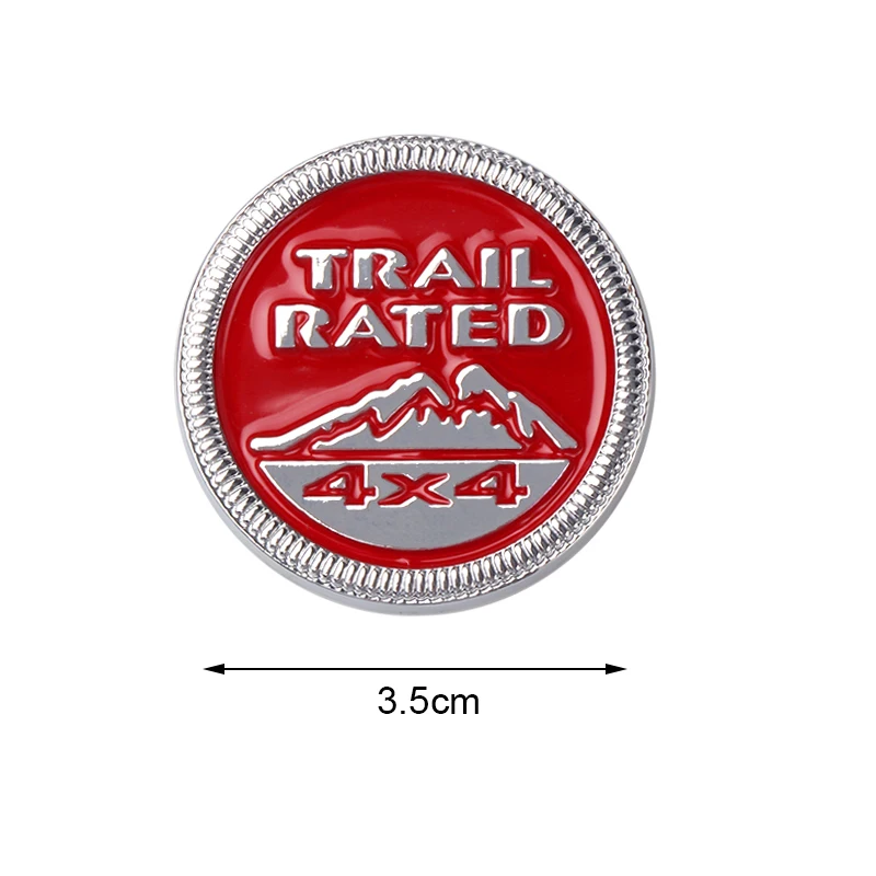 

Автомобильные 3D металлические значки багажника, кузова, окна, боковая декоративная наклейка для Jeep Renegade Compass Grand Cherokee Wrangler JK Gladiator