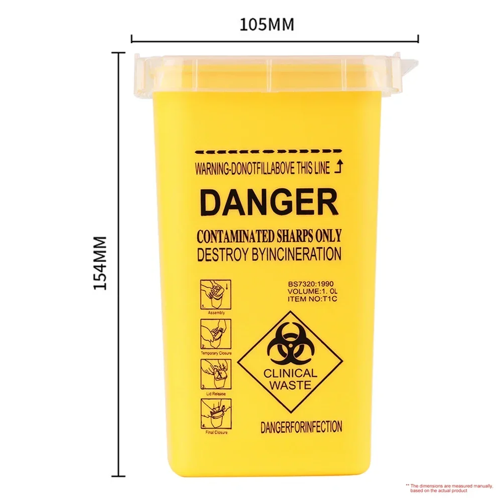 Пластиковый контейнер для татуировок 1 л