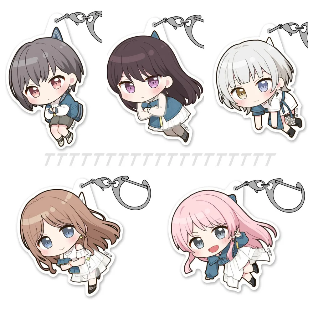 Игра Shirasagi Chisato Kurata Mashiro брелок кукла аниме Ichigaya Aehara Himari Tsurumaki Kokoro акриловый для