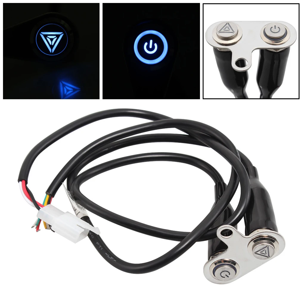 

Универсальная кнопка аварийного сигнала для мотоциклетных фар