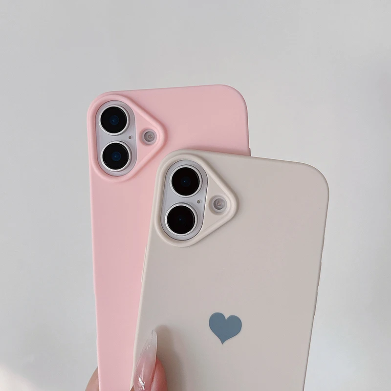 Мягкий силиконовый чехол Love Candy Color для iPhone 16 15 14 плюс 13 12 Mini 11 Pro Max ультратонкая