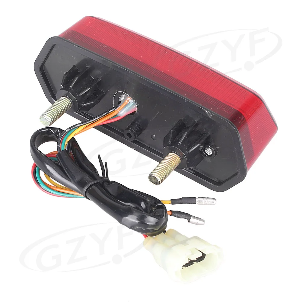 Универсальный светодиодный фонарь номерного знака мотоцикла указатель поворота