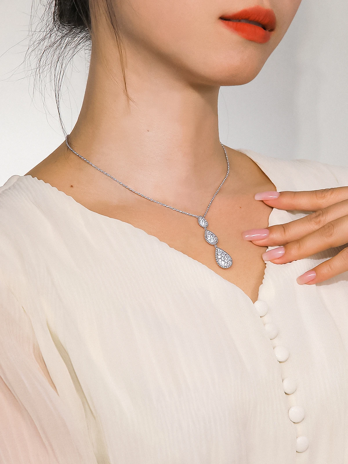 TYYL брендовый праздничный кулон в виде груши женское 14-каратное позолоченное