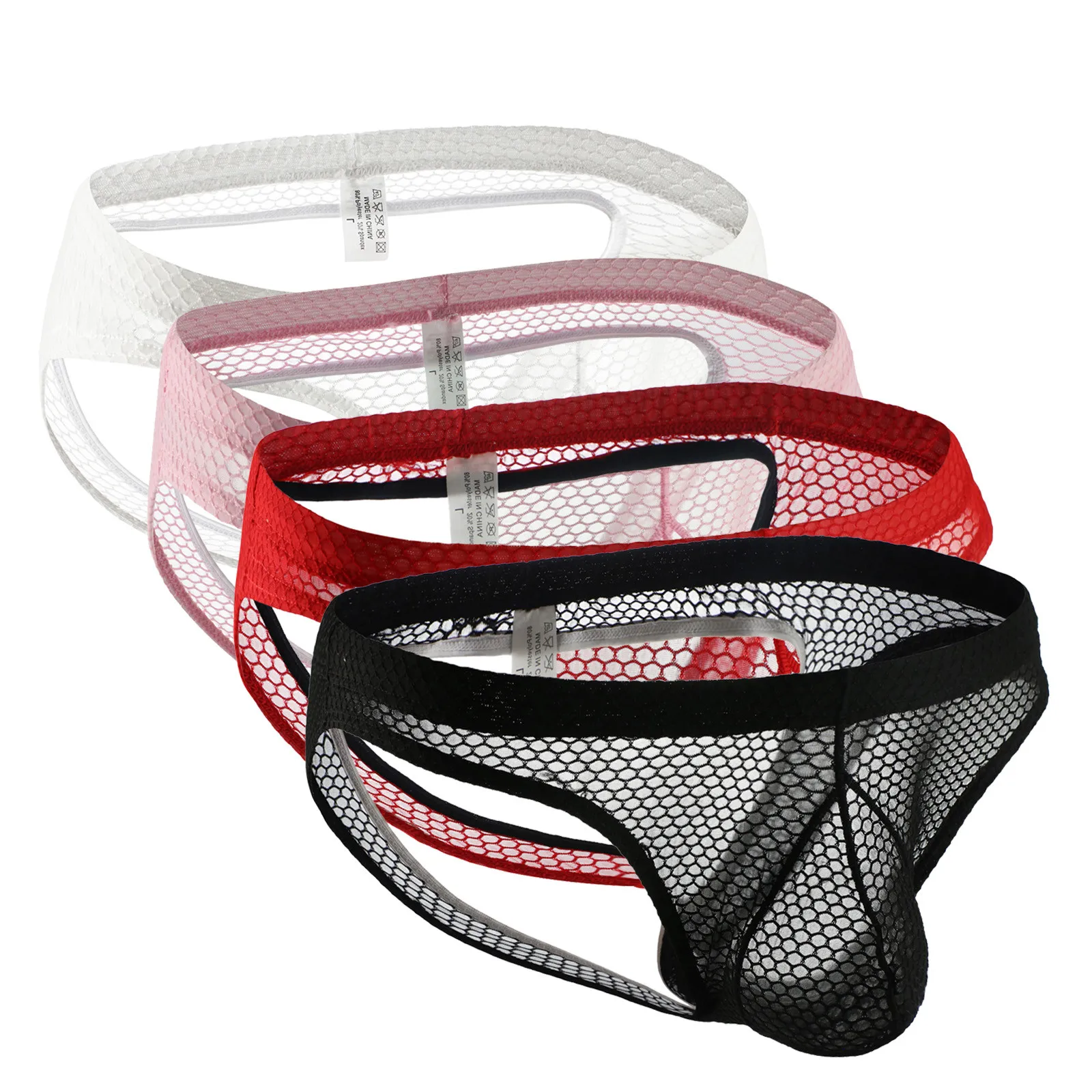 

Нижнее белье, сетчатые мужские сексуальные дышащие трусы