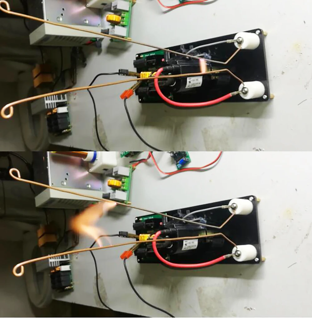 Jacob лестница научный эксперимент Высокое напряжение наконечник разряд 12V-24V |