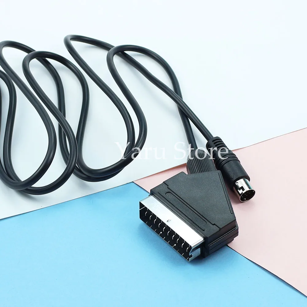 Фото Кабель RGB Scart длиной 1,8 м для Sega-Mega Drive 2-Genesis 2 Megadrive 2 MD2 RGB AV Scart кабель №3