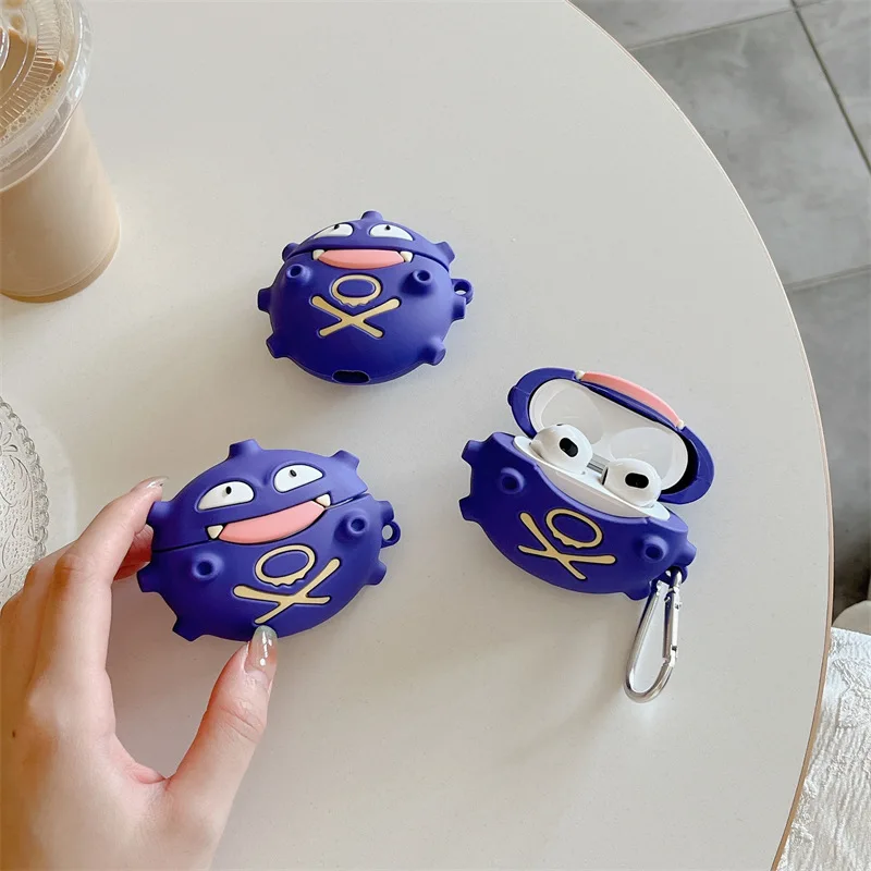 

Cartoon Gas Silicone Case for AirPods Pro2 Airpod Pro 1 2 3 Bluetooth Earbuds Charging Box Protective Earphone Case Cover