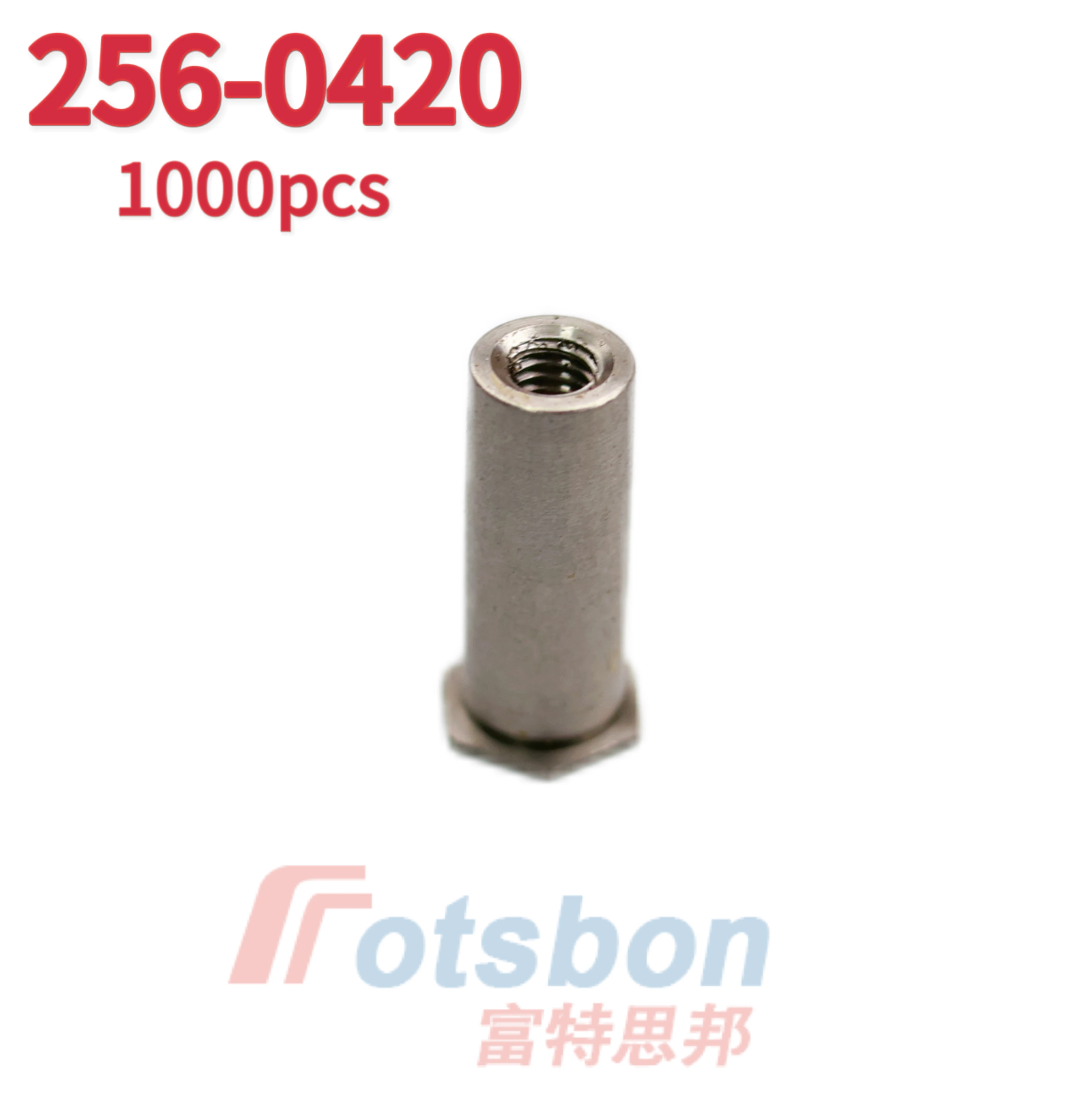 

Blind Self-clinching Standoffs BSOS-256/440/6440/632/8632/832/032/0420Stainless Steel Rivet Nuts Fasteners