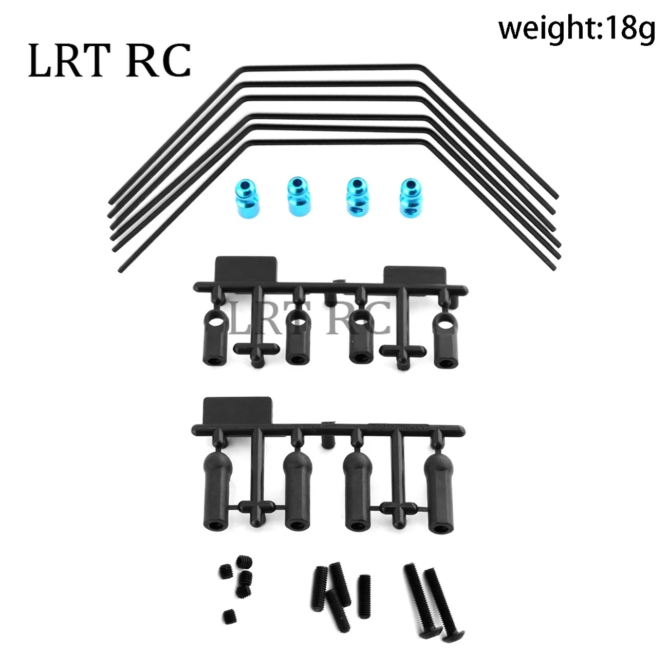 

Передний и задний Sway Bar Kit 54514 для Tamiya XV01 1/10 Запчасти для радиоуправляемых автомобилей