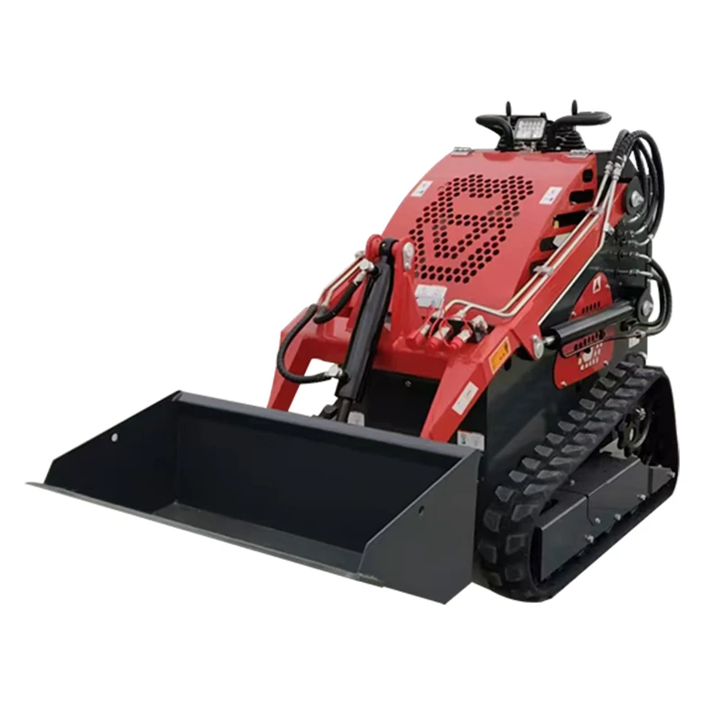 Первый мини-погрузчик с бортовым поворотом по всей сети многофункциональный