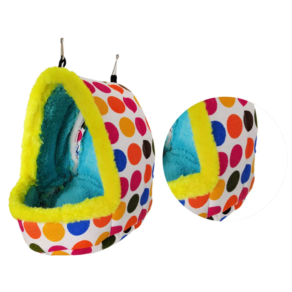 

Bird Cage Parakeet Bed Toys Warmer Accessories House Hammock Hut Parrot Cages Plush Liner Birds Heater Conure Budgie Warm