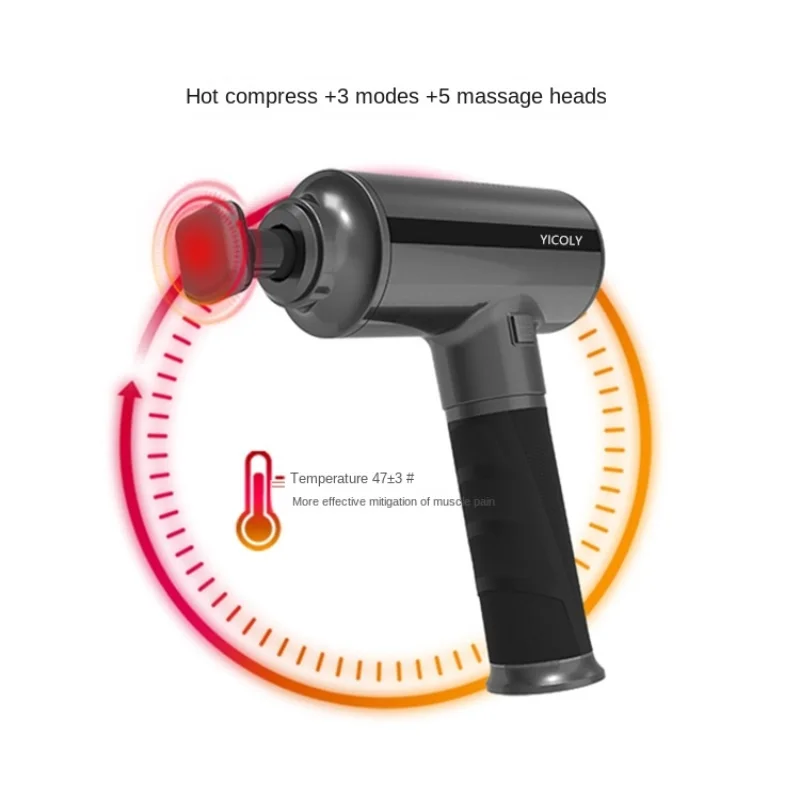 Массажный пистолет Электрический для расслабления мышц ручной аппарат умная