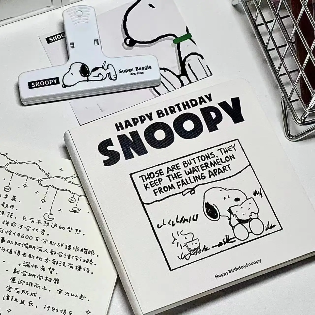

Snoopy квадратный блокнот MINISO