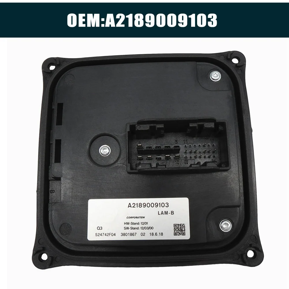 Автомобильные аксессуары, блок управления светодиодной фарой, балласт фары для Mercedes-Benz B C CLS GLK Class A2189009103