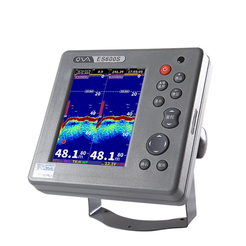 

6" Marine Electronics Gps Echo Sounder with Probe for Fishing