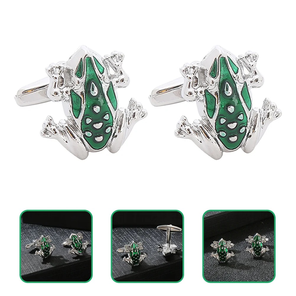 

Frog Cufflinks Mens Gift Cufflinks Christmas Men Mens Cool Unique Lovers Dad