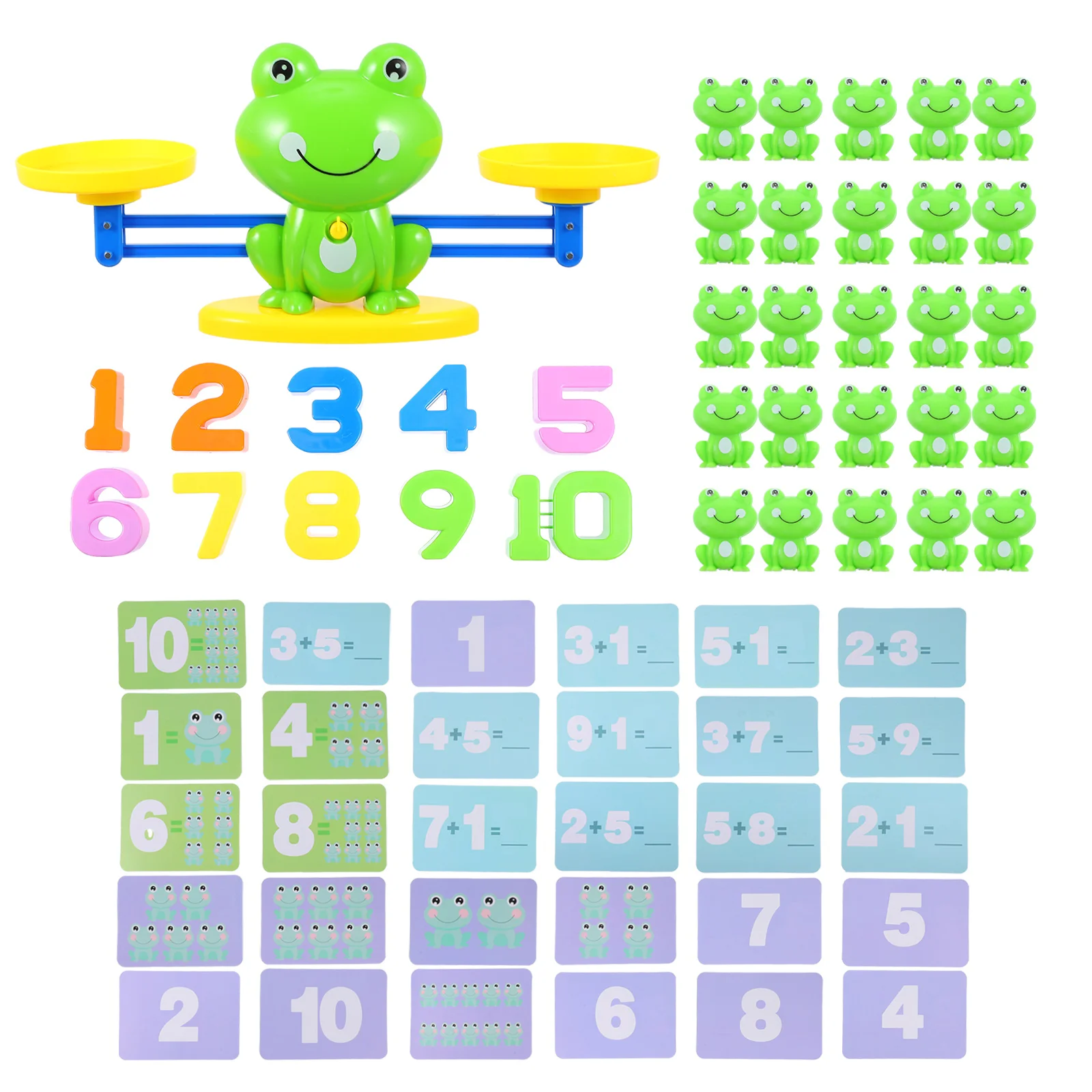 Лягушка весы детские игрушки лягушки математика дети баланс игры расчет