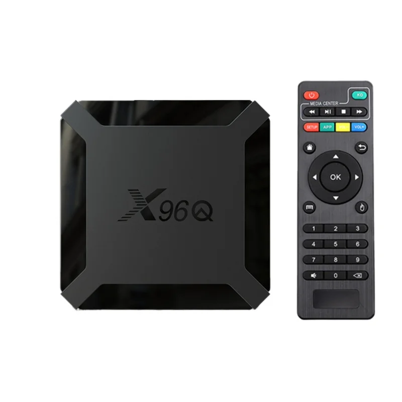

Best X96Q Smart Android 10.0 TV Box Allwinner H313 1G8G 2G16G Media Player X96Q Smart ip tv set top box ship from france