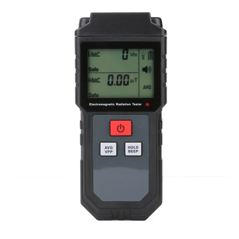 

Digital Electromagnetic Radiation Tester LCD Electric Magnetic Field Frequency EMF Meter Radiation Detector Sensor