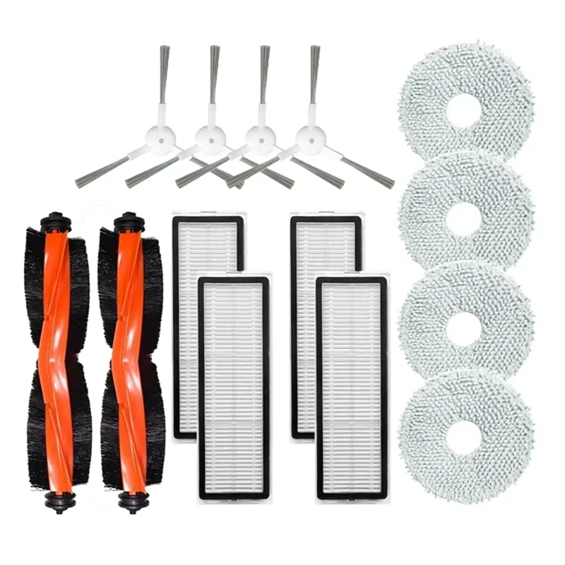 Для Xiaomi Mijia Omni 2 C102CN / B101CN B116CN X10+ Plus Запчасти Аксессуары Основная боковая щетка