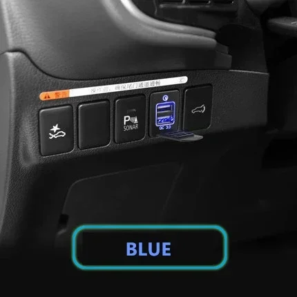 

Для Mitsubishi Outlander 2013 2015 2016 2019, USB передняя противотуманная фара, светодиодный прожектор, центральный переключатель управления, модификация заднего переключателя