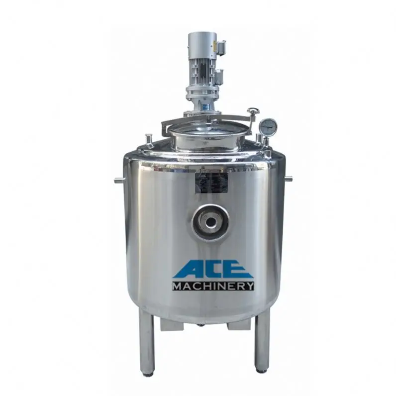

Corrosion Resistance Stainless Steel Equipment Ketchup Pasteurization Cooking Tank With Control Box Pasteurizer Milk Machine
