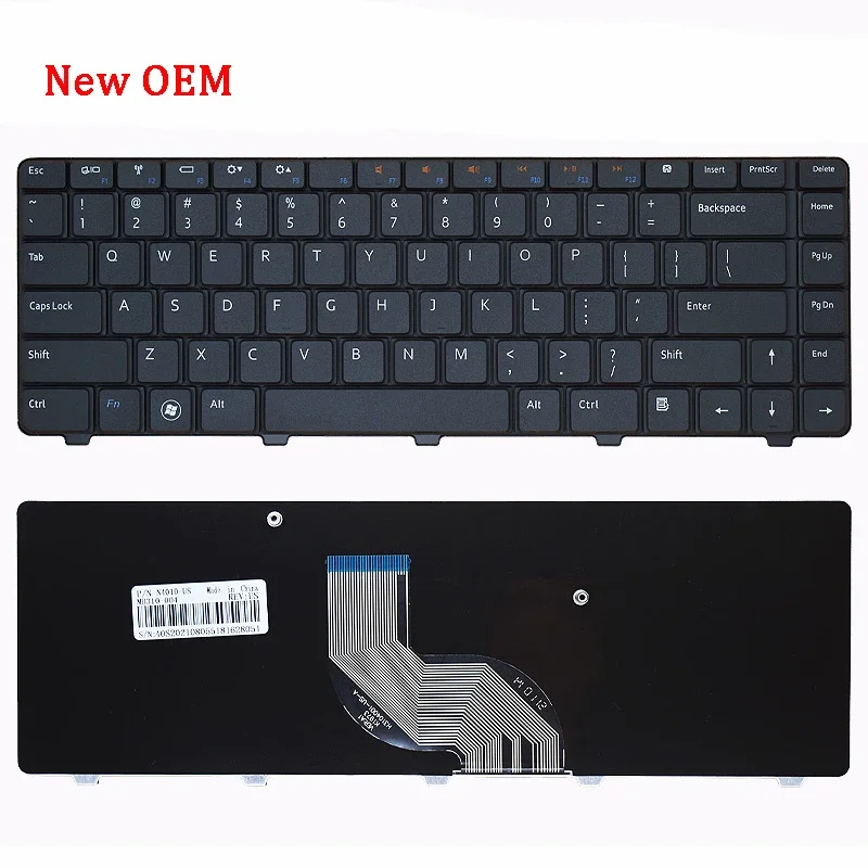 Новая оригинальная сменная клавиатура для ноутбука совместимая с DELL N4010 N4030 N4020