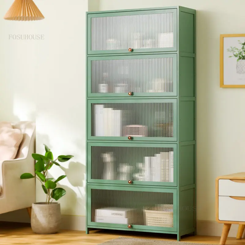 

NEW2023 простые бамбуковые кухонные шкафы для домашней мебели, напольный шкафчик, шкаф для хранения микроволновой печи, многослойные шкафы