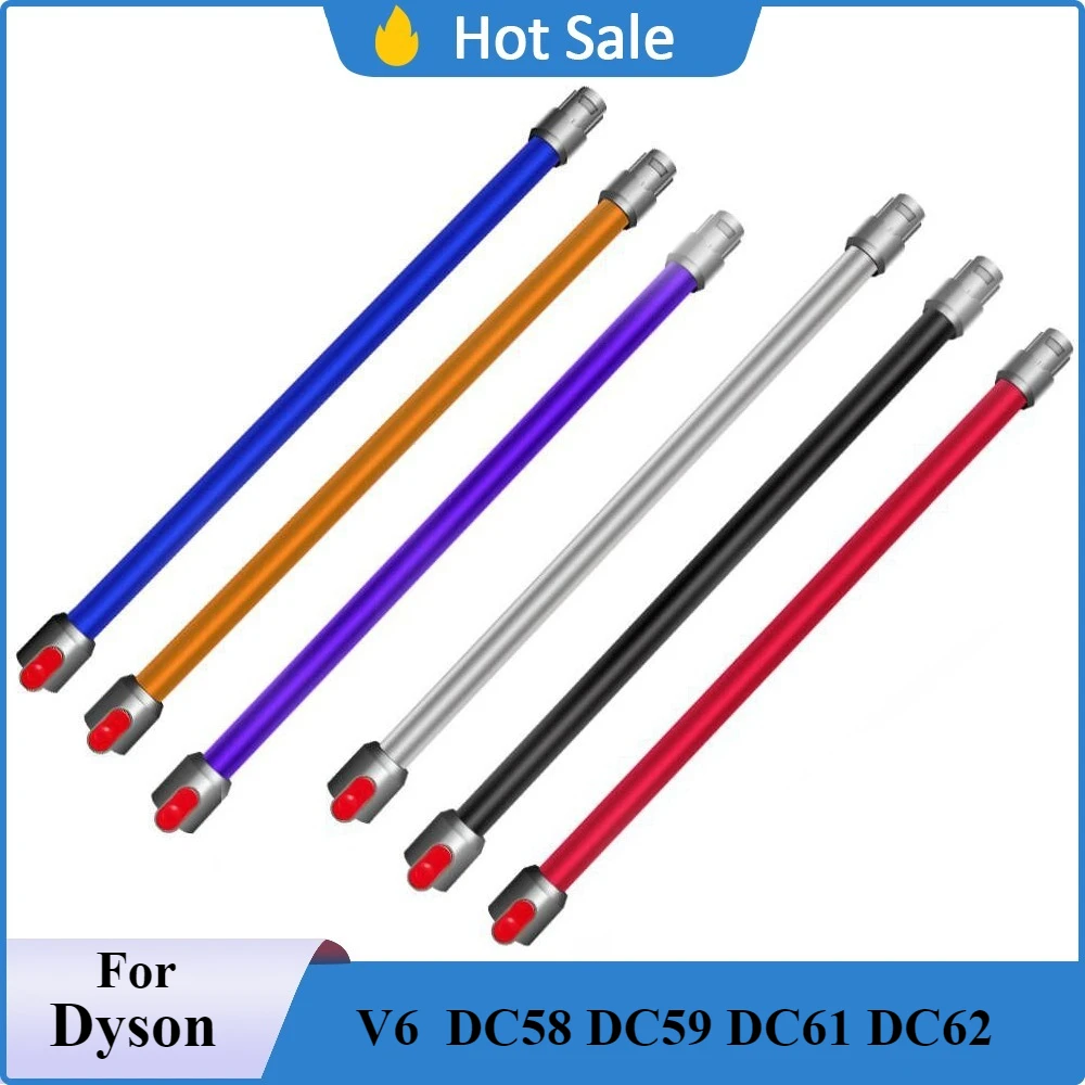 Фото Для Dyson V6 DC58 DC59 DC61 DC62 — металлическая удлинительная трубка, проводящая сменная вакуумная трубка №1
