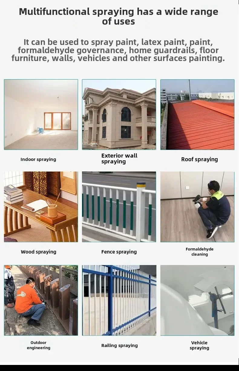 Электрический пистолет-распылитель 650 Вт портативный бытовой распылитель краски