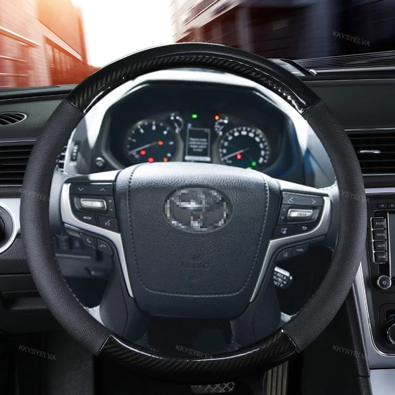 

Кожаные аксессуары из углеродного волокна для Toyota Land Cruiser Prado 90 100 120 150 200 Fj Cruiser, автомобильные аксессуары