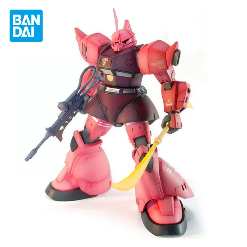 Bandai оригинальный комплект модели Gundam аниме-фигурка MS-14S Gelgoog HGUC 1/144 фигурки героев