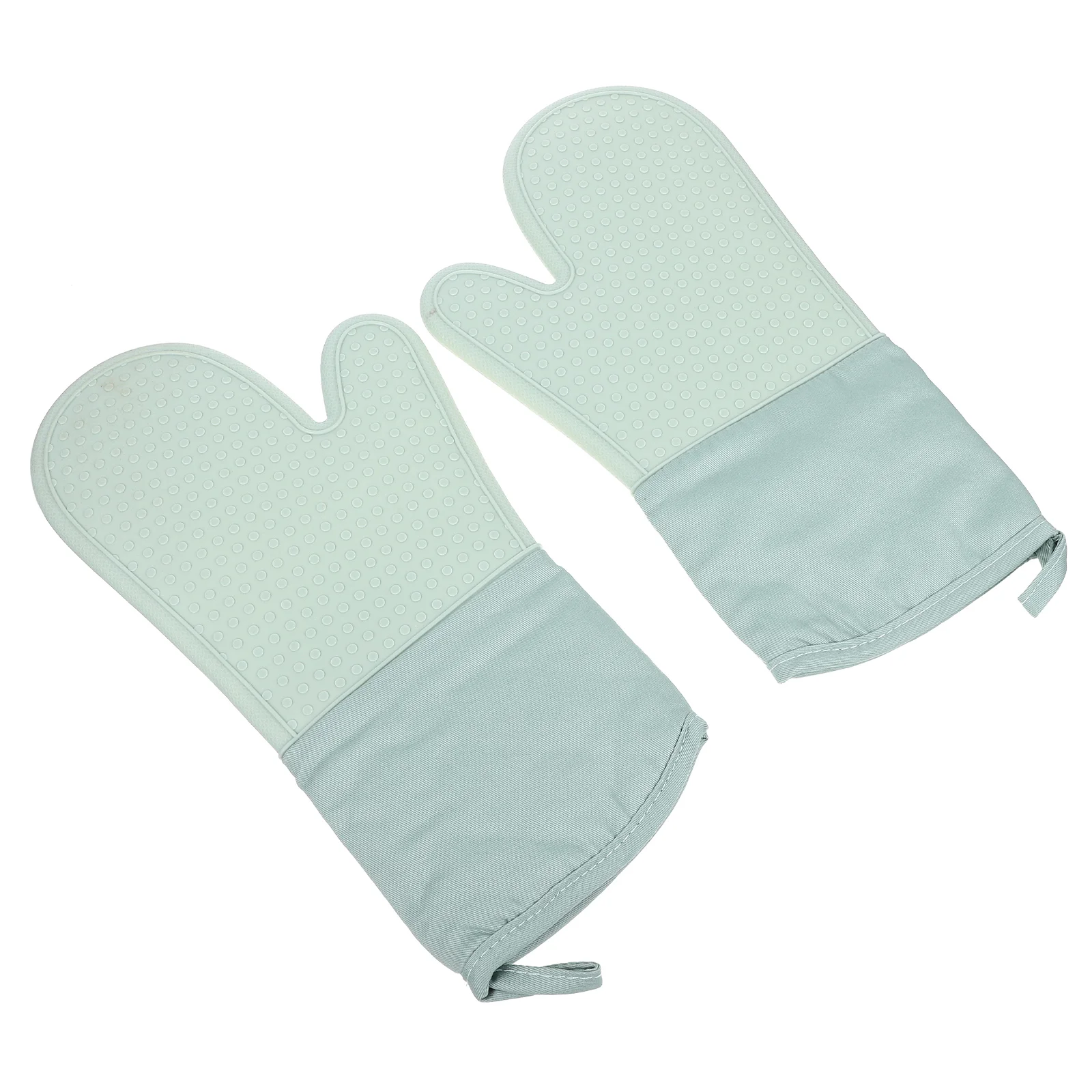 

2Pcs Silicone Insulation Portable Household Microwave Oven Heat-resistant for Home Cooking Baking