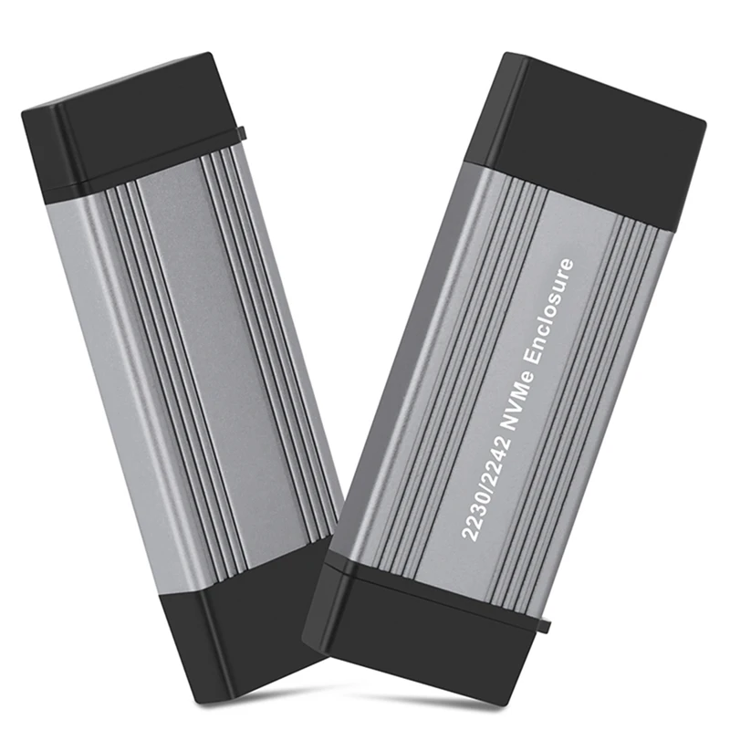 Внешний корпус NVME M2 SSD адаптер PCIE M/M + B ключ к USB 3 1 10 Гбит/с поддерживает 2230 2242 M.2 Box