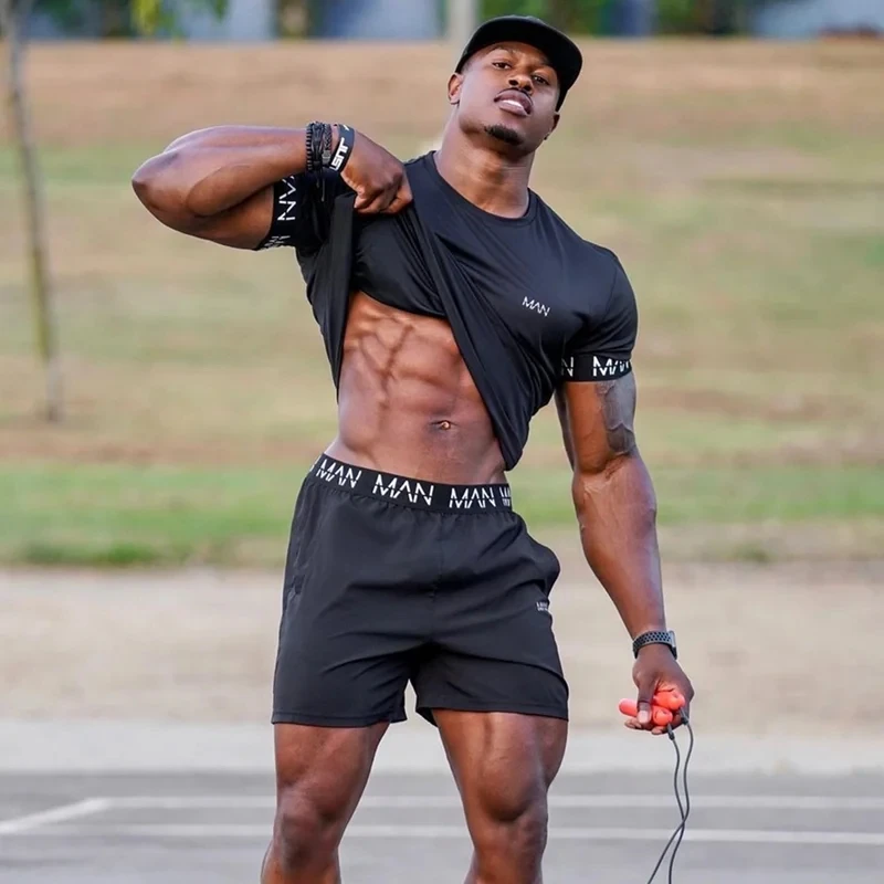 Мужская компрессионная футболка Nike черная