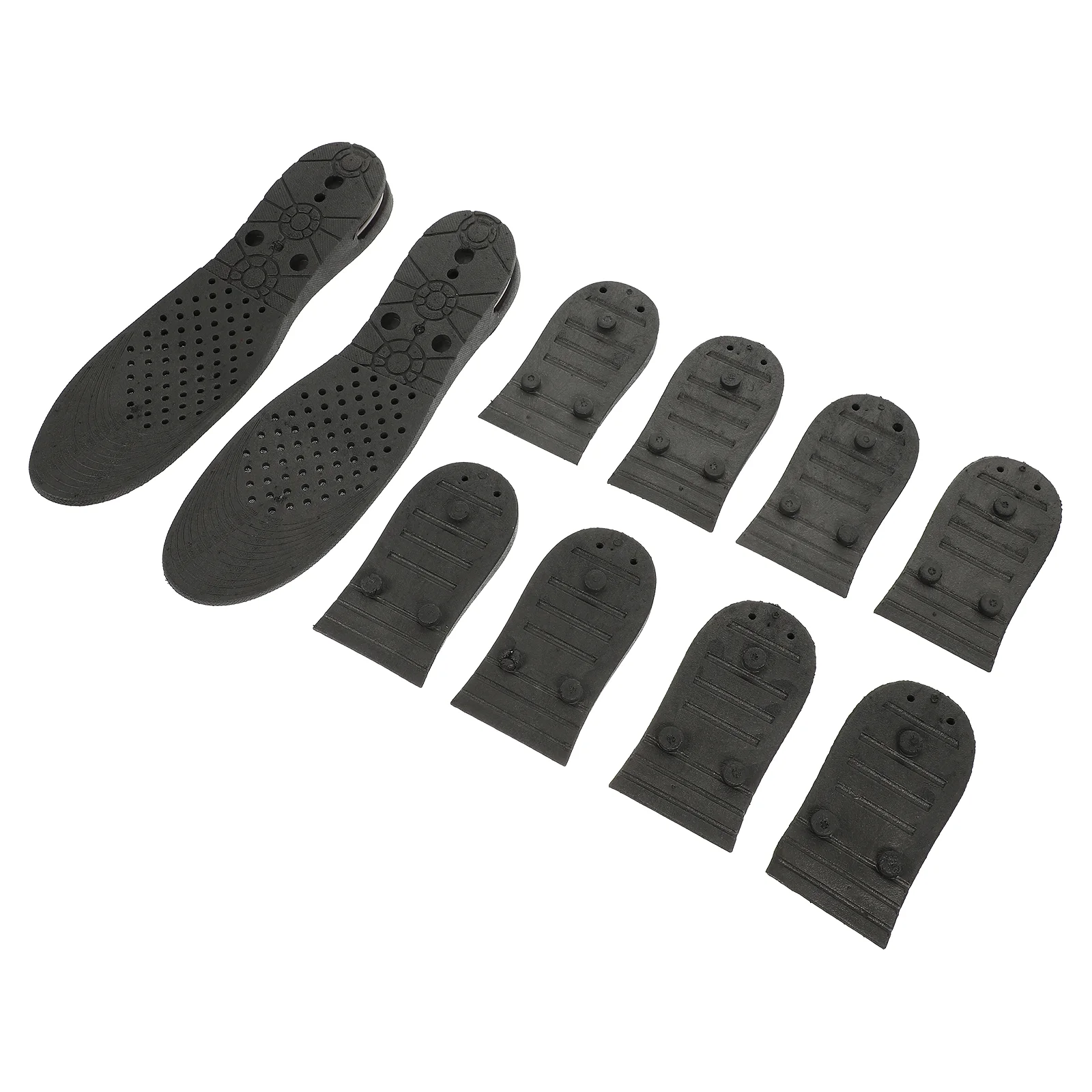 

1 Pair of Shocks Absorbing Insoles Height Increasing Insoles Shoe Taller Inserts