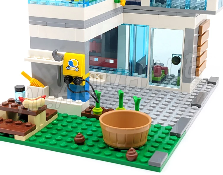 388 шт. городской 3-уровневый современный семейный дом зарядная станция EV