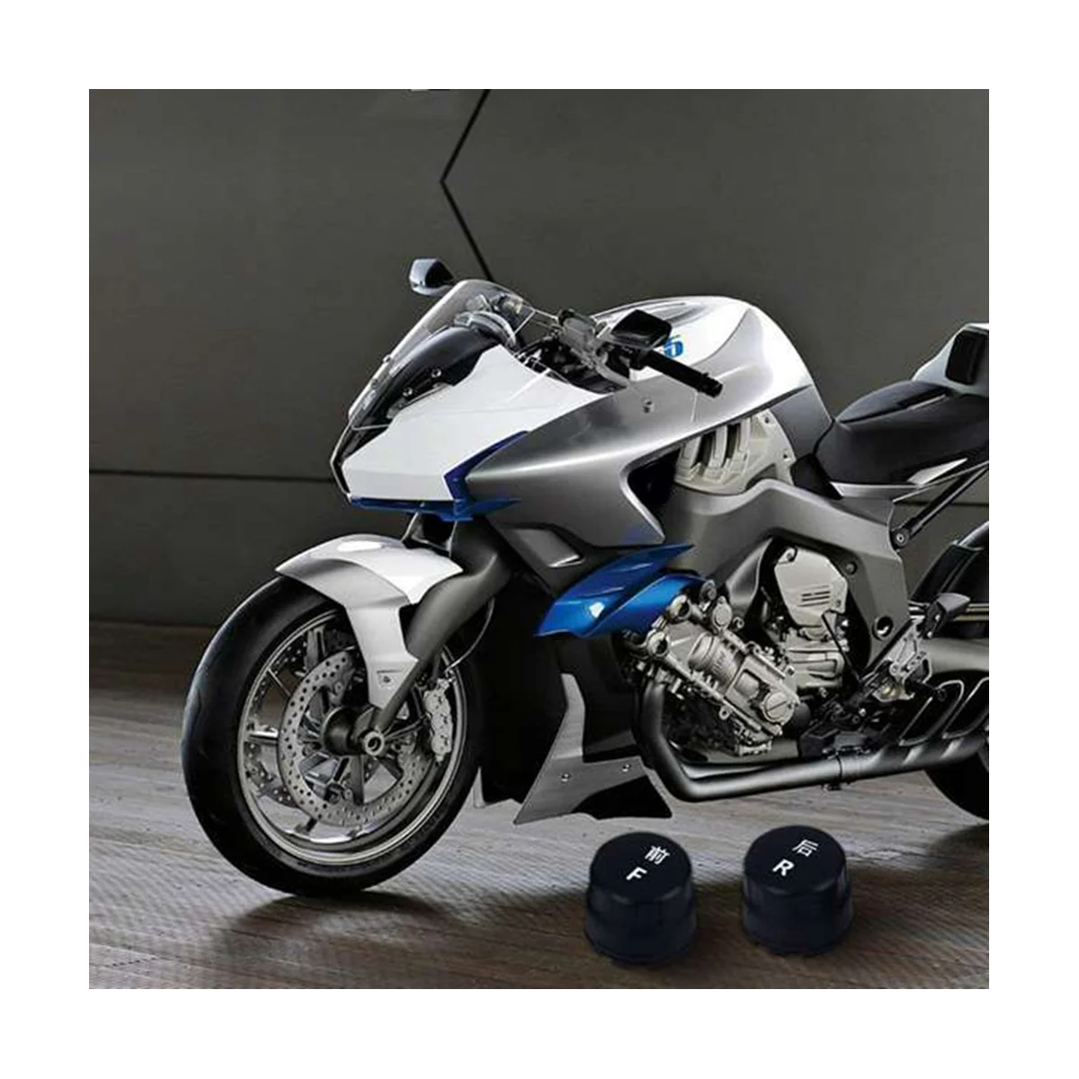 

Монитор давления в шинах мотоцикла внешняя стандартная Беспроводная связь Bluetooth Обнаружение локомотивных шин