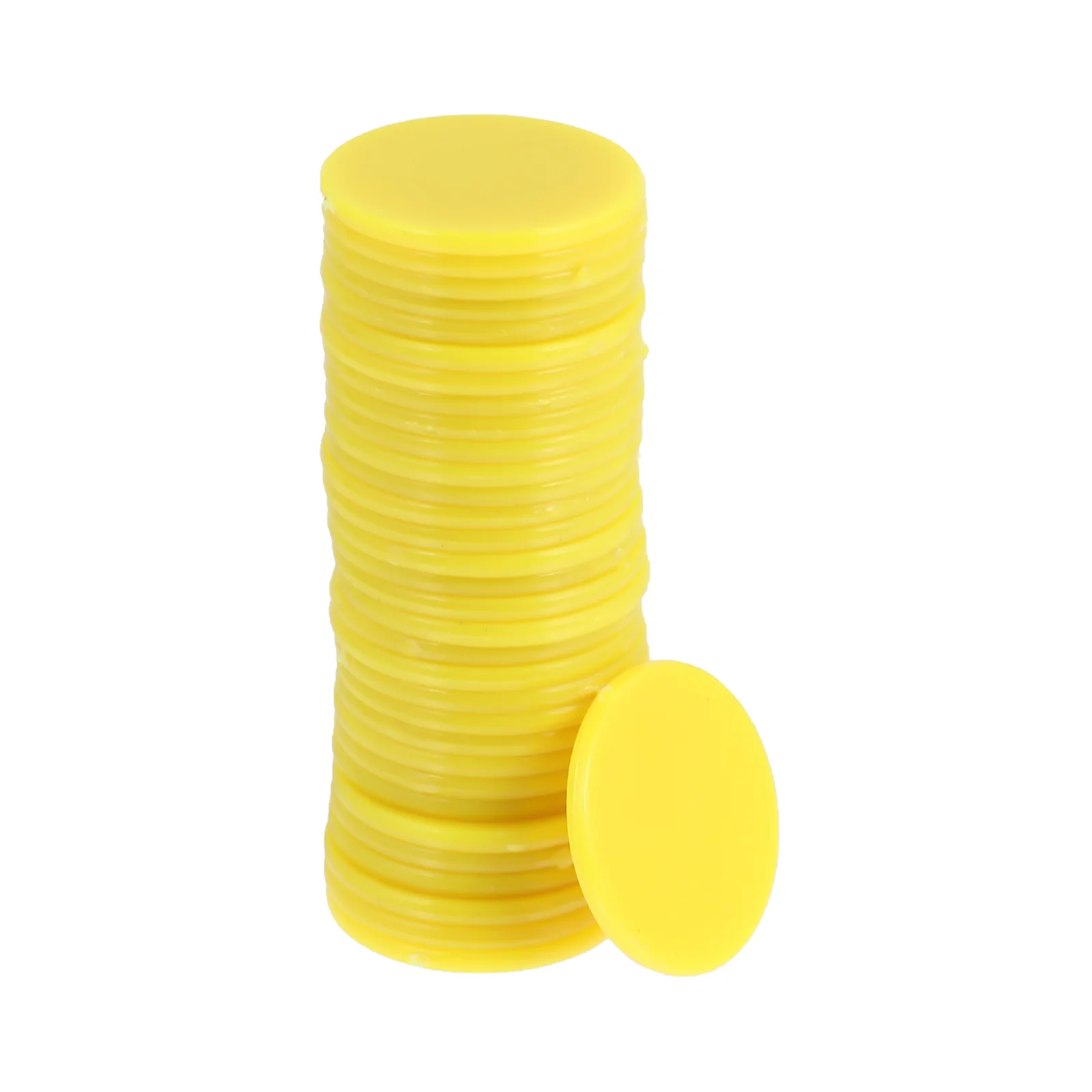 

100Pcs Round Counting Chips Colored Math Learning Chip Markers Game Party Props