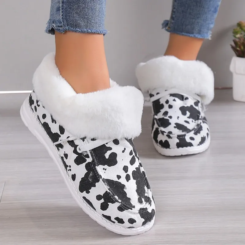 

Ботинки Челси женские зимние с мехом, короткие плюшевые теплые ботинки на платформе, х/б, повседневная прогулочная обувь, 2023