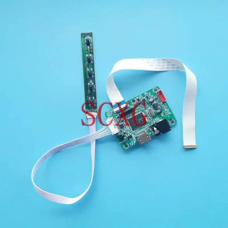 

Fit LP133WH1 LP133WH2 LCD Monitor Matrix Driver Controller Board 13.3" 1366*768 DIY Kit HDMI-Compatible 30 Pin EDP Laptop