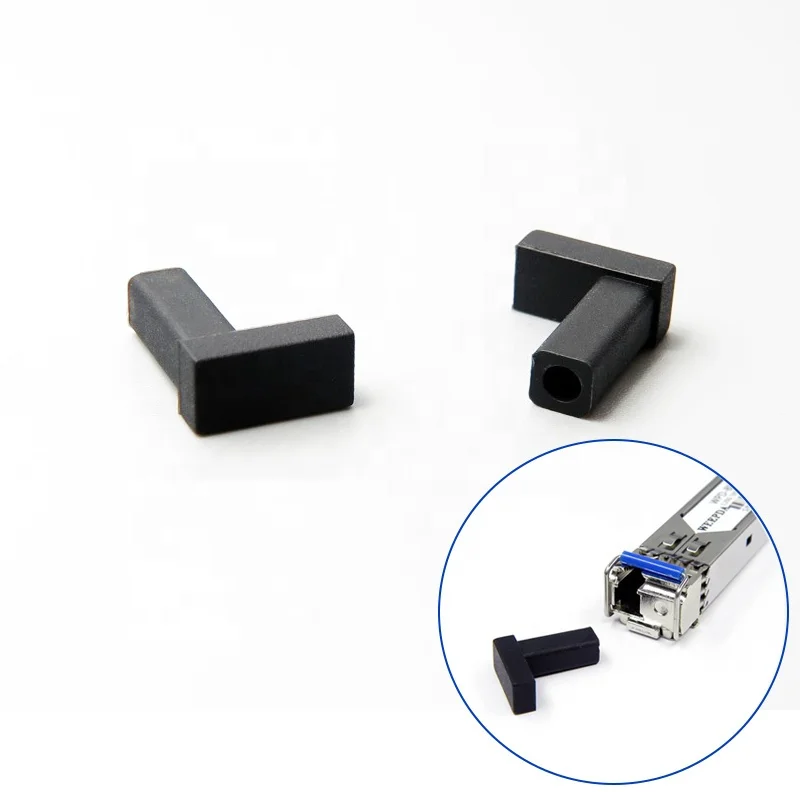 1000pcs/Lot  SFP LC Single Fiber Port Silicone Dustproof End Plug