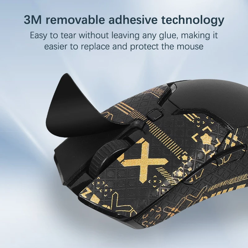 Липкая лента для мыши скейт ручная работа полностью обернутая наклейка