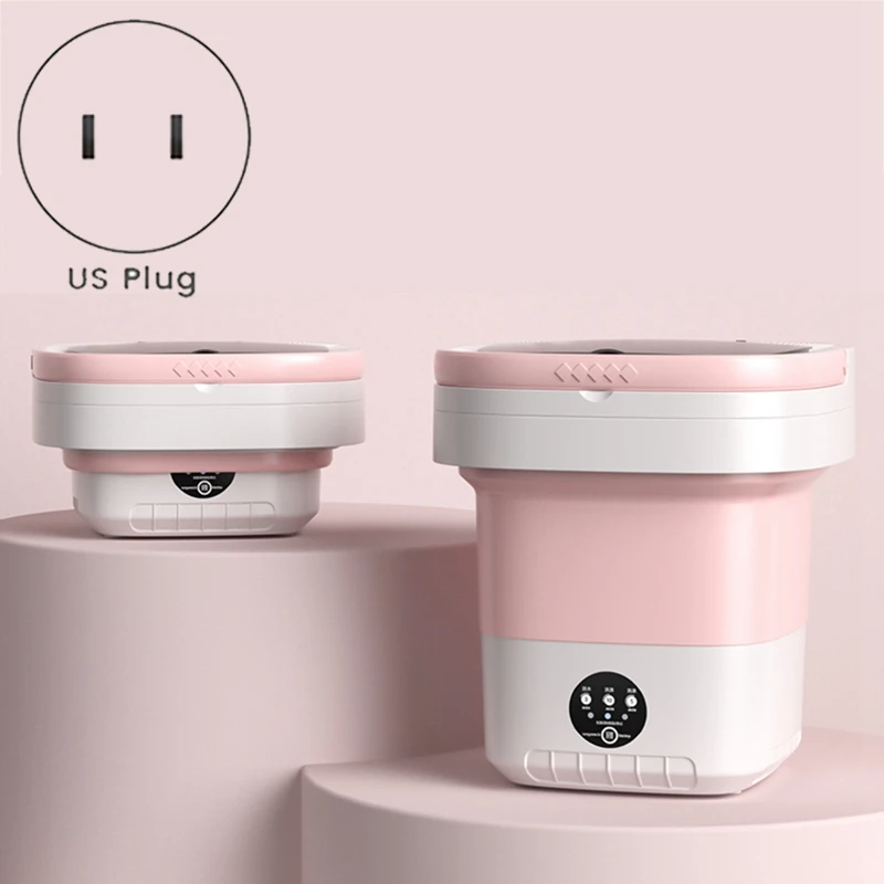 Мини-складная стиральная машина емкостью 12 л автоматическая домашняя