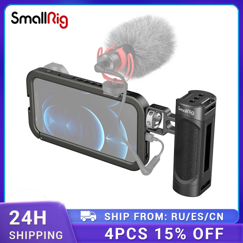 

SmallRig Smart Phone Handheld Video Rig Kit For IPhone 12 Pro IPhone 12 Pro Max Video Cage Kit 3175/3176