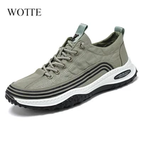 canvas shoes men sneakers casual breathable walking flats lace up skateboard trainers fashion lightweight man vulacnized shoes
